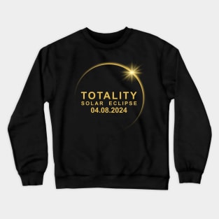 Total Solar Eclipse 2024 Crewneck Sweatshirt